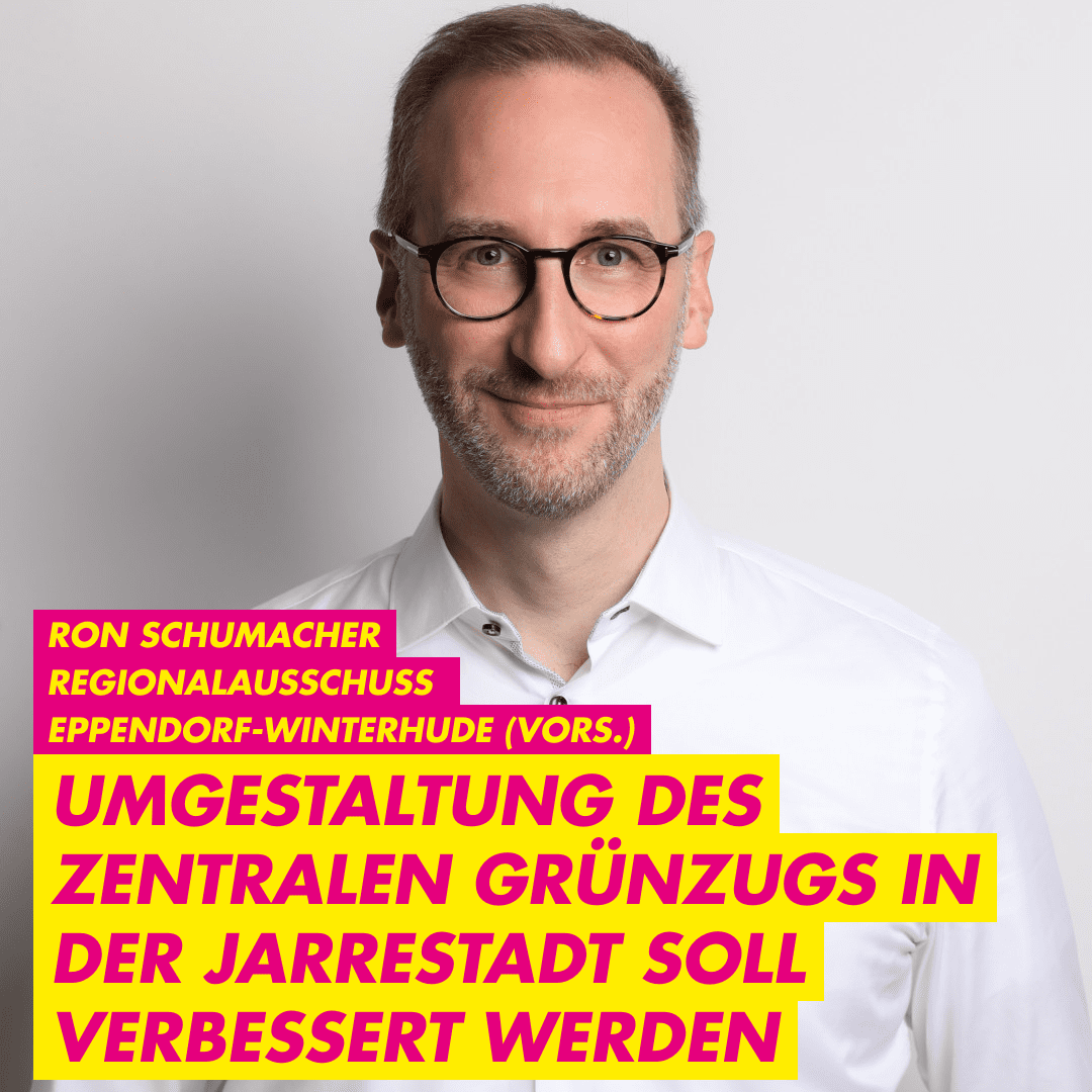 Ron Schumacher (FDP), Vorsitzender Regionalausschuss Eppendorf-Winterhude